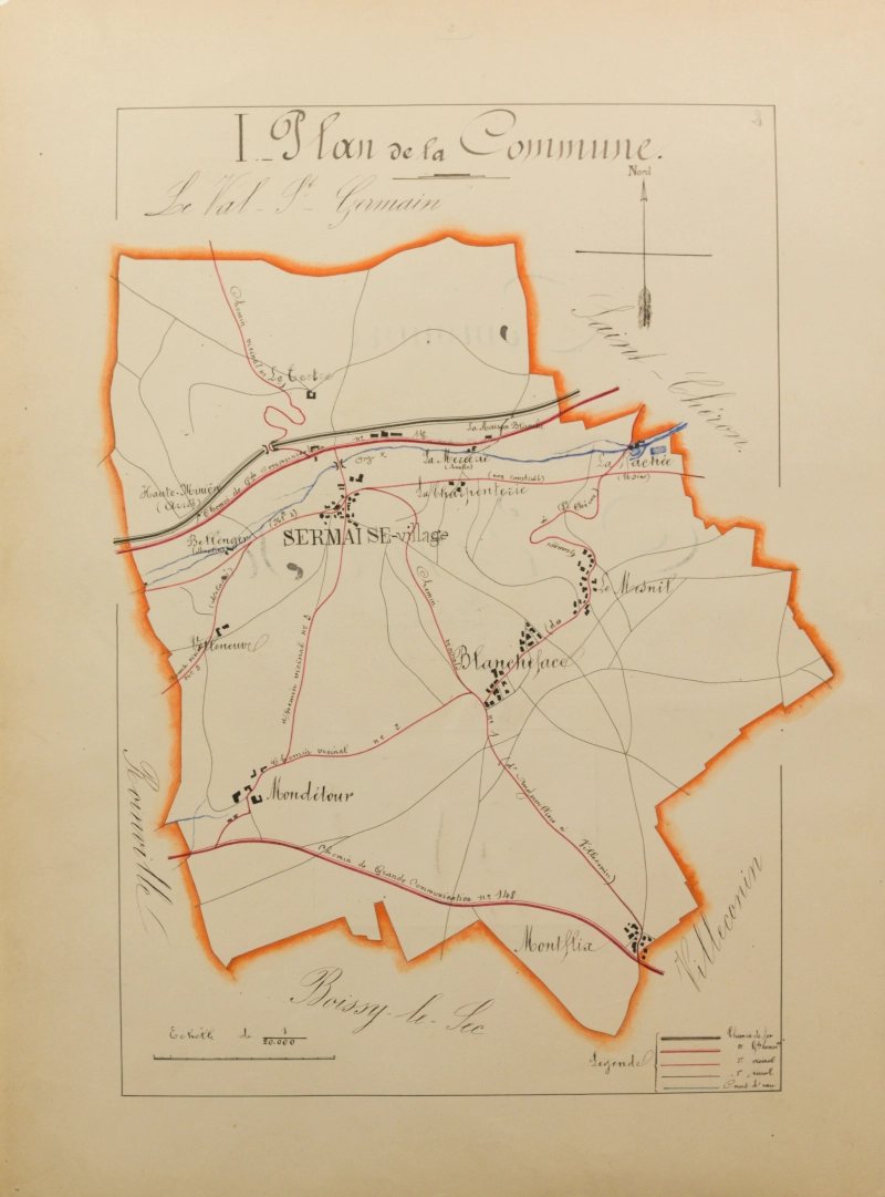 Manuscrit original de Martin Eugène Legrand, feuillet 2/36